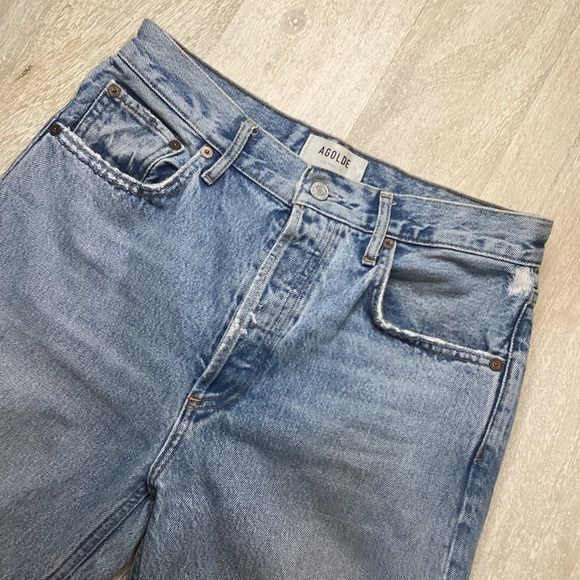 AGOLDE Riley High Rise Straight Crop - Picture 2 of 10